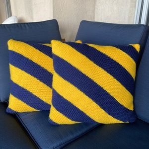 Two Rugby Stripe Toss Pillows - Rowing Blazers x Target - 20x20